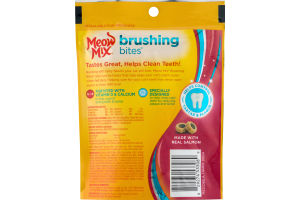 Meow Mix Brushing Bites Dental Treats For Cats Salmon