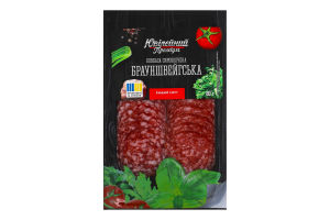 Ковбаса Брауншвейгська Ювілейний Преміум с/к в/у 80г