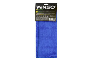 Ганчірка синя мікрофібра 30*30см Winso