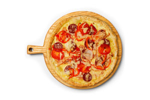 Пицца четыре мяса С