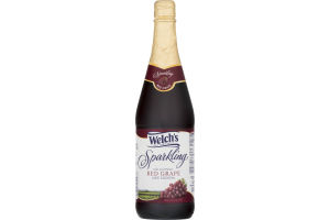 Welch's Sparkling Non-Alcoholic Juice Cocktail Red Grape