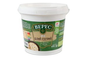 Хрен нестерилизованный Белый острый Верес ведро 970г