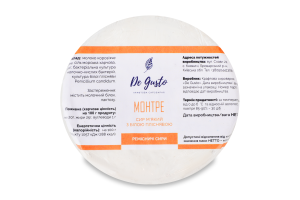 Сир ЛТ De Gusto Монтре м'який з білою пліснявою50%