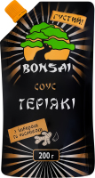 Соус Bonsai Теріякі з імбиром та часником густий 200г д/п