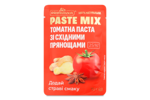 Паста томатна 25% зі східними прянощами Paste mix Pripravka д/п 70г