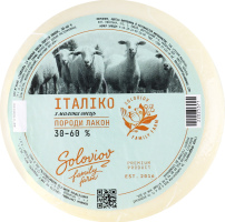 Сыр ЛТ Soloviov Италика мягкий овеч/мол 30-60%