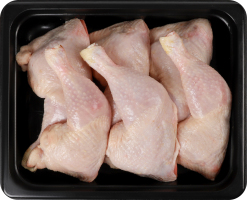 Чверть куряча охолоджена вагова разд.