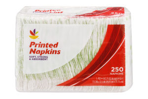 Ahold Printed Napkins - 250 CT