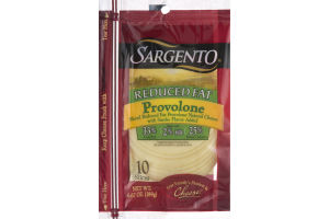 Sargento Reduced Fat Provolone Cheese Slices - 10 CT