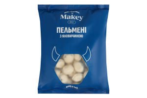 Пельмени с говядиной Makey м/у 800г