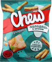 Сухарики пшенично-житні Холодець з хріном Chew м/у 110г