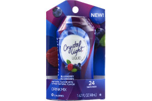 Crystal Light Liquid Drink Mix Blueberry Raspberry