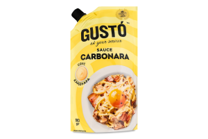 Соус Карбонара Gusto д/п 180г