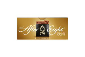 Шоколад молочний з начинкою зі смаком карамелі After Eight к/у 200г