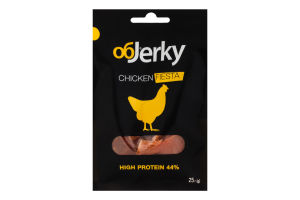 Курятина в'ялена Фієста OбJerky м/у 25г