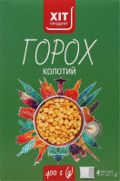 Горох колотый шлифованный Хіт продукт к/у 4х100г