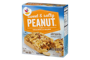 Ahold Sweet & Salty Granola Bars Peanut - 12 CT