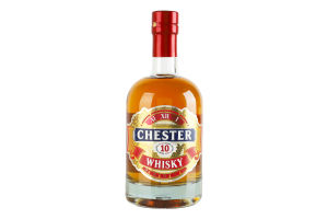 Віскі 500мл 40% 10 років Chester пл