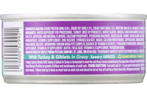 Purina Friskies Savory Shreds With Turkey & Giblets in Gravy