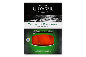 Форель Guyader з Бретані копчена 4 скибочки