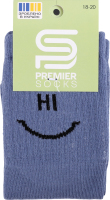 Носки детские с высокой резинкой Premier Socks Hi-bye 18-20 джинс