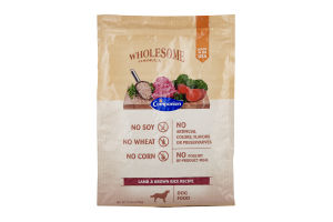 Companion Wholesome Formula Dog Food Lamb and Brown Rice Recipe