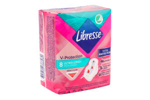 Прокладки гигиенические Ultra Long+ Freshness&Protection Libresse 8шт