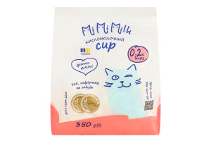 Сир кисломолочний 0.2% Mimimilk м/у 350г