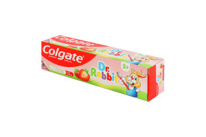 Паста зубная для детей от 2лет со вкусом клубники Доктор Заяц Colgate 50мл
