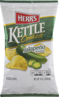 Herr's Kettle Cooked Potato Chips Jalapeno