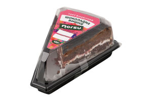 Торт бісквітний Шоколадна вишня 130г Norsu