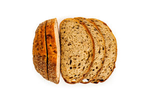 Хліб половинка в нарізці подовий Гречаний Riga Хліб м/у 250г