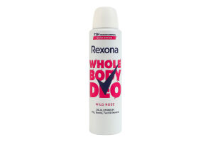 Дезодорант аэрозоль для всего тела с ароматом дикой розы Rexona 150мл