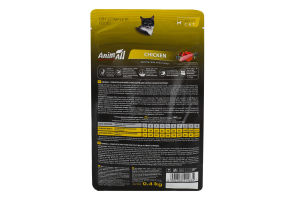 Корм д/котів з свіжою куркою сухий 400г AnimAll