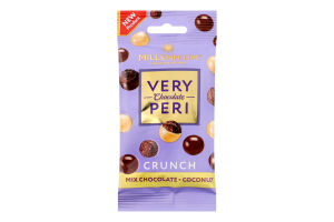 Драже Crunch в молочном и белом шоколаде с кокосом Very Peri Millennium м/у 30г