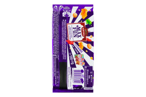 Шоколад молочний Іскриста карамель-желейні цукерки-печиво Max Fun Корона м/у 150г