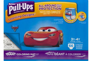 Huggies Pull-Ups Training Pants Learning Designs 3T-4T - 66 CT