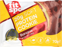 Печиво FitSpo протеїнове зі смаком банану