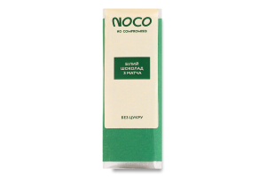 Шоколад белый с матча без сахара NOCO к/у 23г