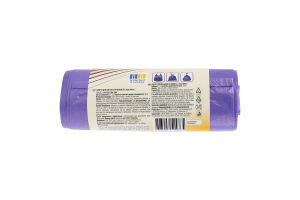 Пакеты для мусора с ручками 35л Max effect 30шт