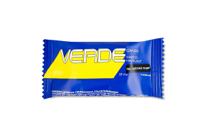 Цукерка з фундуком та чорним шоколадом з кокосовим цукром та підсолоджувачами Verde м/у 17г