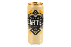 Пиво 0.33л 4.6% світле пастеризоване Senor Cartel з/б