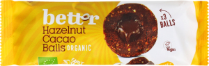 Кульки Bett'r фруктові зі смаком фундук-какао