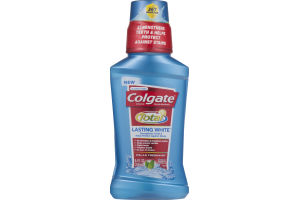 Colgate Total Lasting White Mouthwash Polar Freshmint
