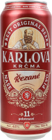 Пиво 0.5л 4.6% полутемне фільтроване пастеризоване Лагер Karlova Krčma ж/б