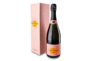 Шампанское 0.75л 12.5% розовое брют Rose Veuve Clicquot к/у