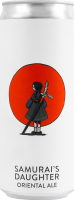 Пиво 0.33л 4.7% світле нефільтроване непастеризоване Samurai's Daughter Varvar з/б