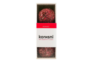 Конфеты фруктово-ореховые без добавленного сахара Кокос Korиsni к/у 45г