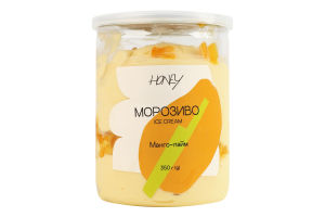 Морозиво Манго лайм 350г ТМ HONEY