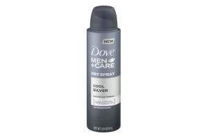 Dove Men+Care Dry Spray Antiperspirant Cool Silver